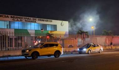 Otro incendio en la Agencia Municipal de Tránsito de Manta en menos de un mes