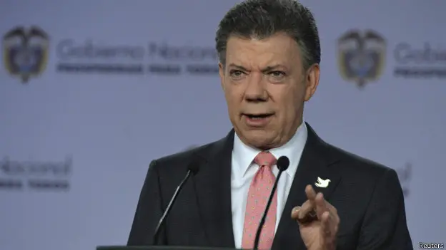 Santos: "No le estoy dando el país a las FARC"